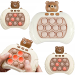 Elektronická arkádová hra POP IT-  Konzole medvěd