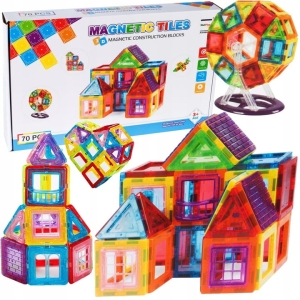 Doris magnetická stavebnice Magnetic 70 ks 