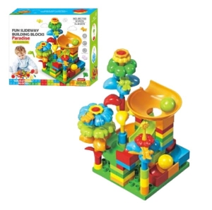 kuličková dráha 94 ks, stavebnice