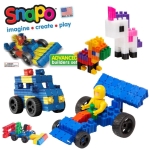 Stavebnice Pokročilá stavebnice Snapo 300 ks