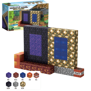 Magnetické bloky kostky 58 ks.