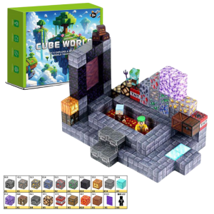 Magnetické bloky kostky 125 ks.