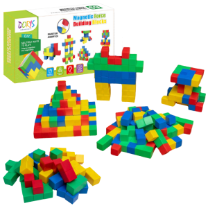 Magnetické kostičky - hlavolam sada 69 ks 