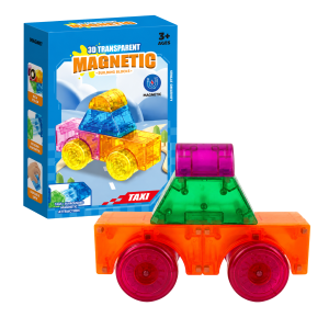 Magnetická stavebnice Taxi 14 ks